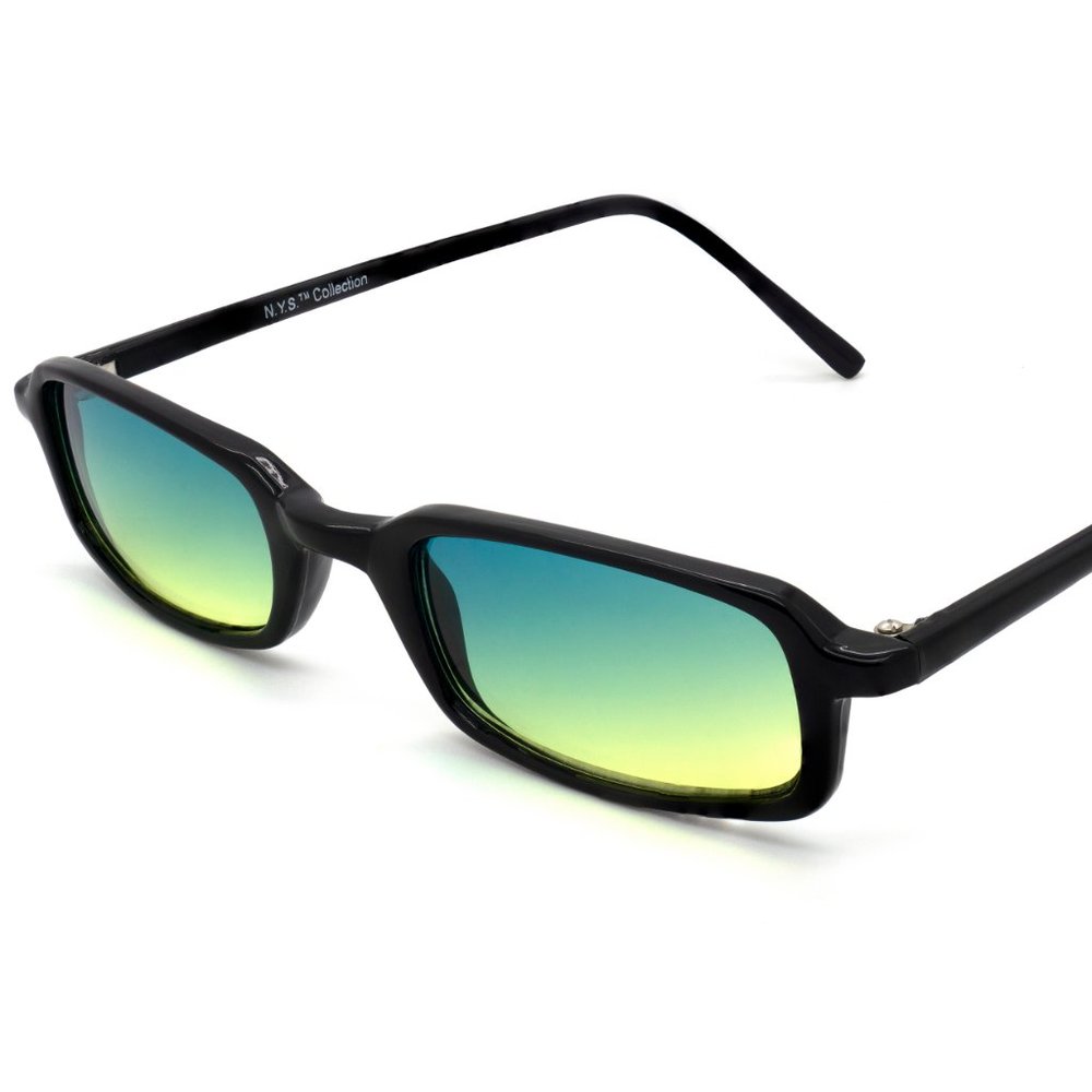NYS collection slim rectangular sunglasses